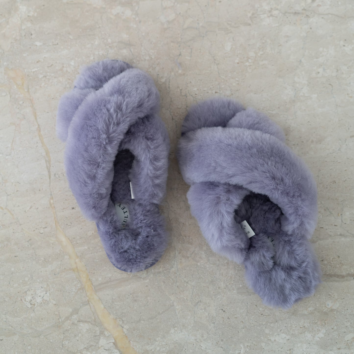 Cloud Slippers 100% Sheepskin - Lilac